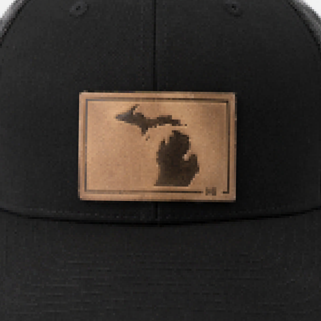 Range Leather Co. - Michigan Silhouette Hat