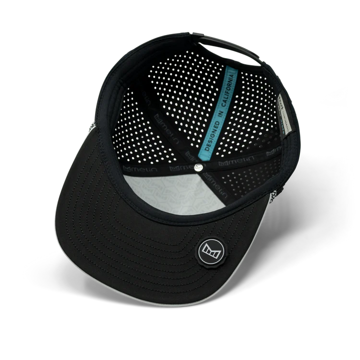 Melin Coronado Brick Hydro Snap Hat - Black/White 
