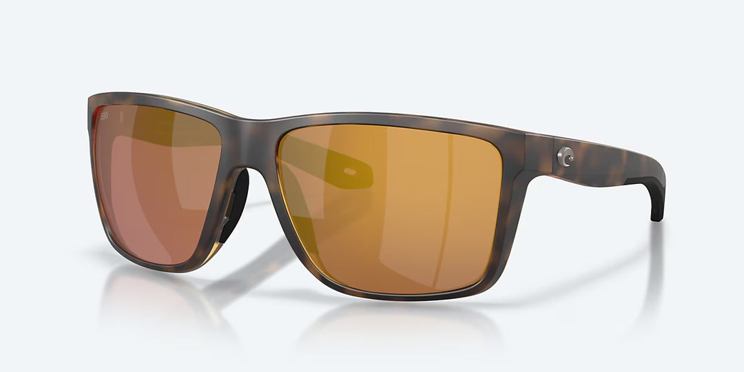 Costa Broadbill II XL 580G Sunglasses - Matte Tortoise/Gold Mirror 
