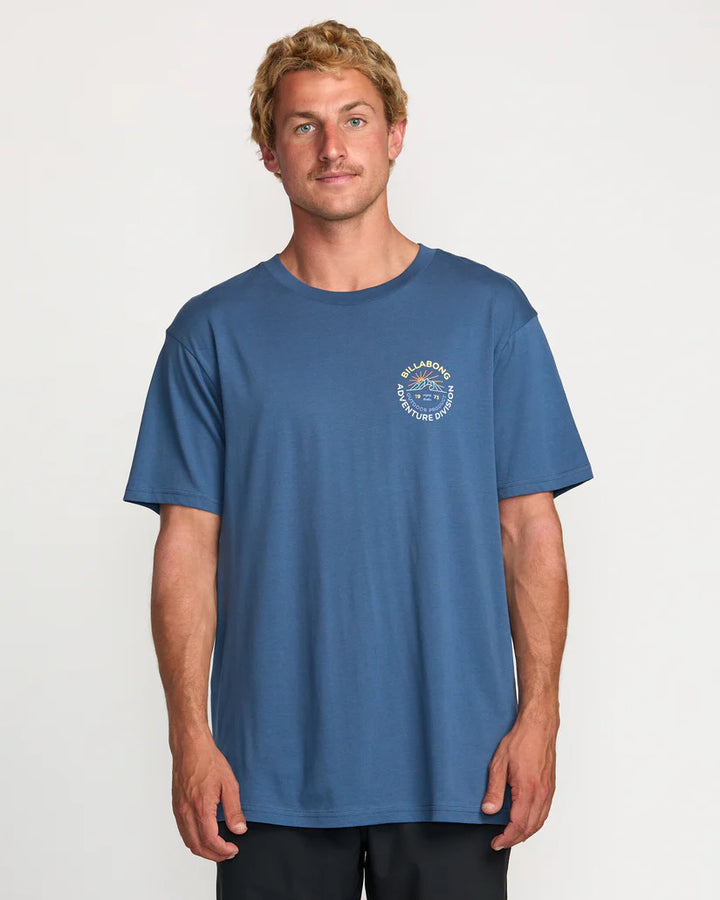 Billabong Men’s Rockies ADiv Tee - Deep Blue