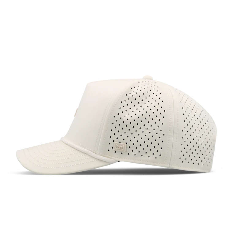 Melin Odysea Rope Bulls Icon Hydro Performance Hat - Egret 2