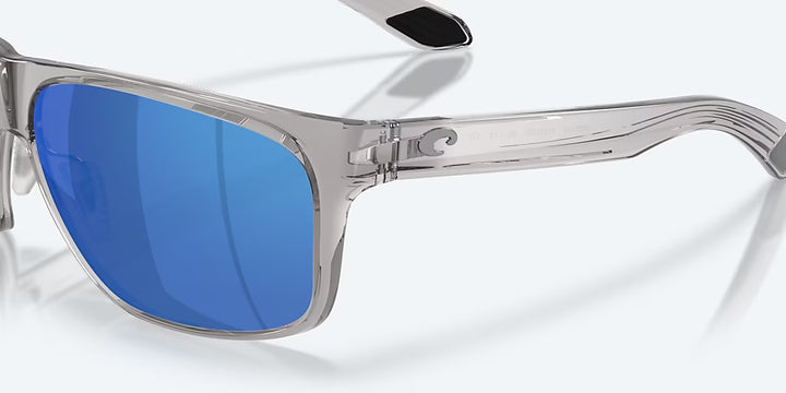 Costa Trades 580P Sunglasses - Gray Crystal/Blue Mirror 5