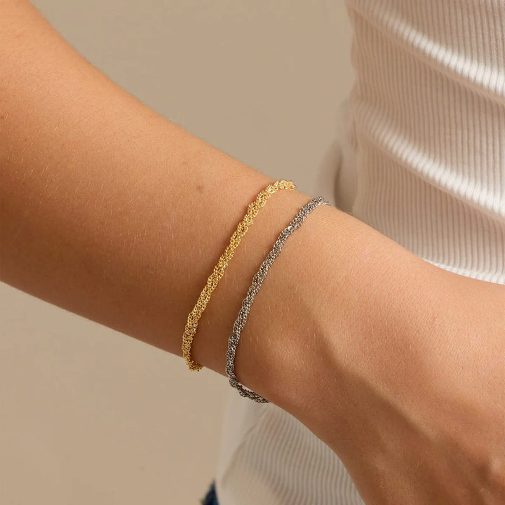 Pura Vida Layered Twist Chain Bracelet 1