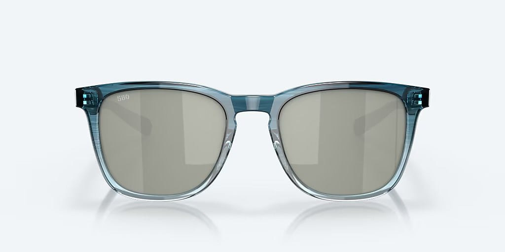 Costa Sullivan 580G Sunglasses - Deep Teal Fade/Gray Silver Mirror 1