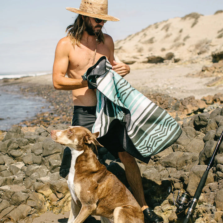 Nomadix Original Towel: Baja Aqua