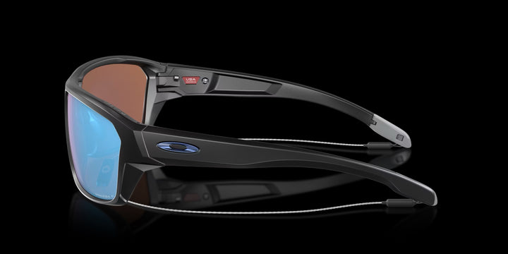 Oakley Split Shot Matte Black w Deep Water Polarized 1