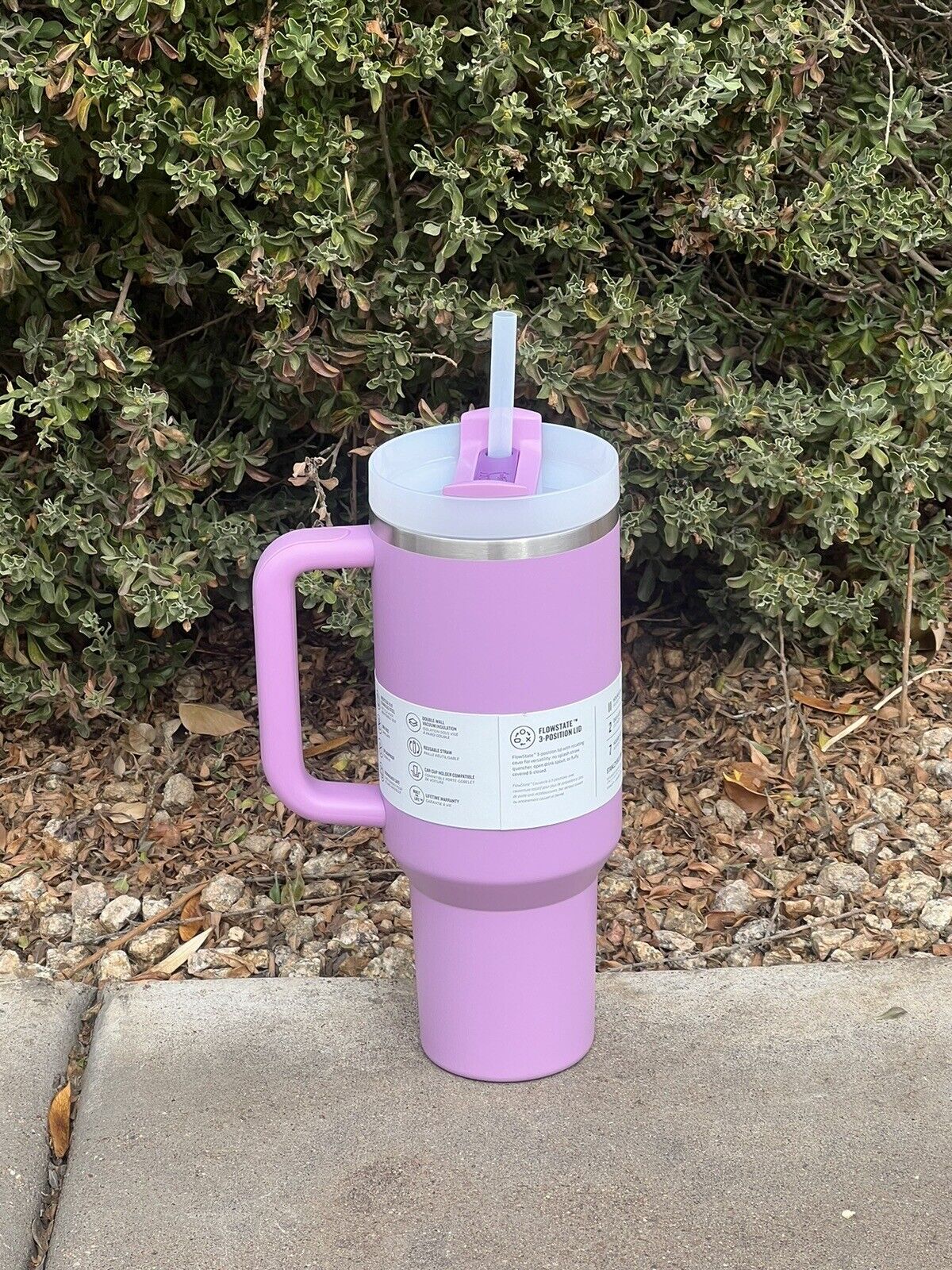 Stanley 40 Oz Quencher H2.0 FlowState™ Tumbler Lilac