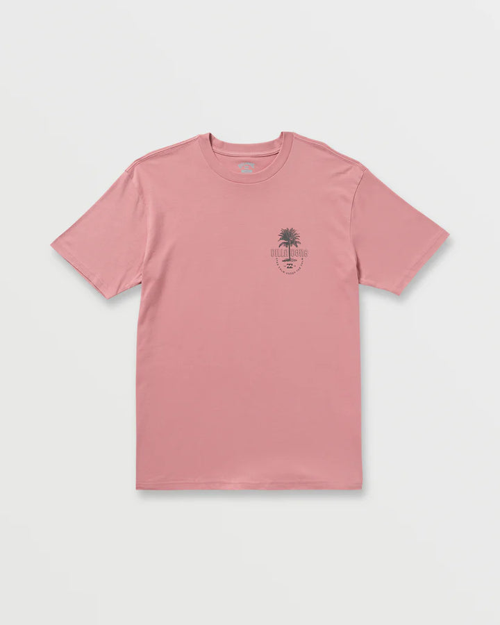 Billabong Calm Palm Premier ADiv Tee - Dusty Pink 2