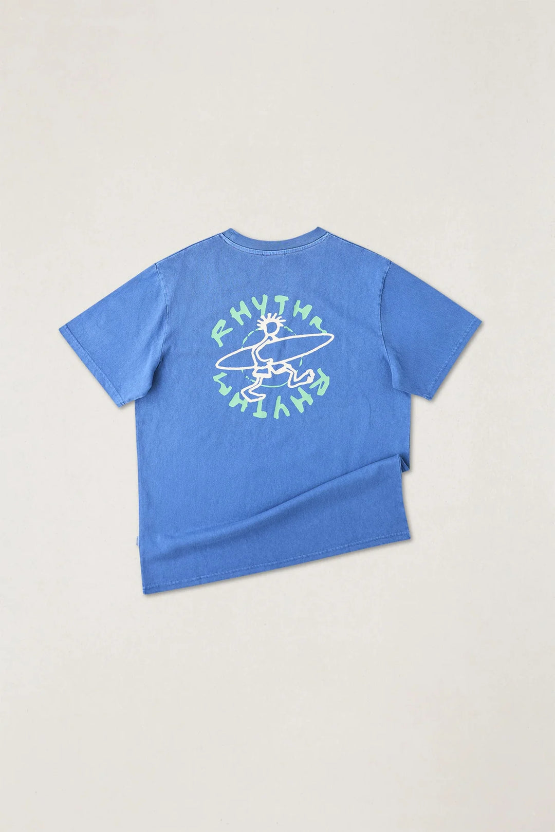 Rhythm Men’s Jaunt Vintage TShirt - Cobalt 