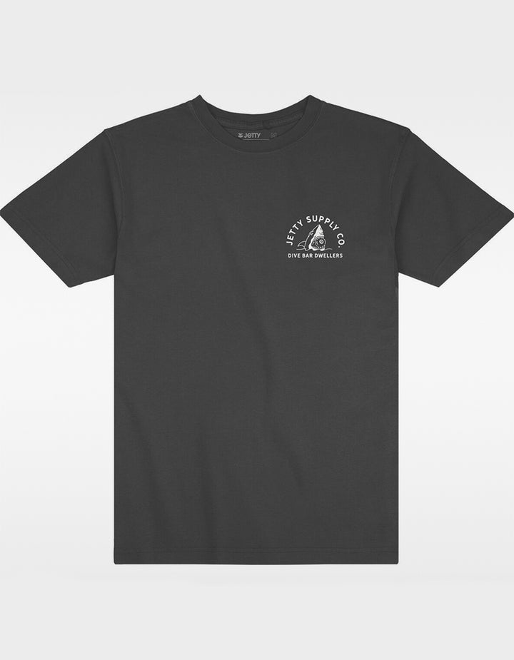 Jetty Men’s Poolshark Tee - Black 1