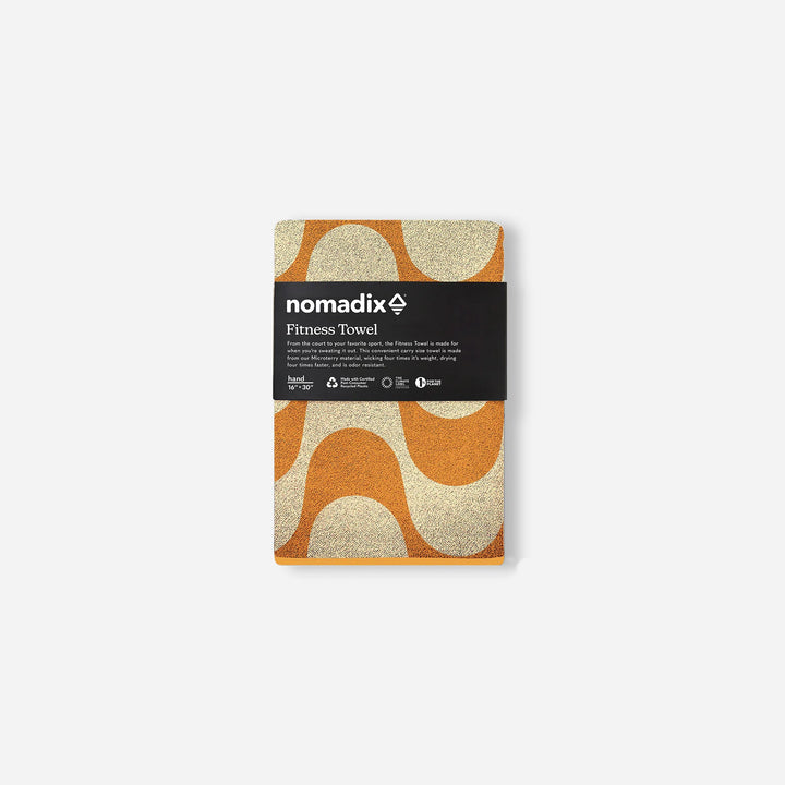 Nomadix Fitness Towel: Copacabana Mango 2