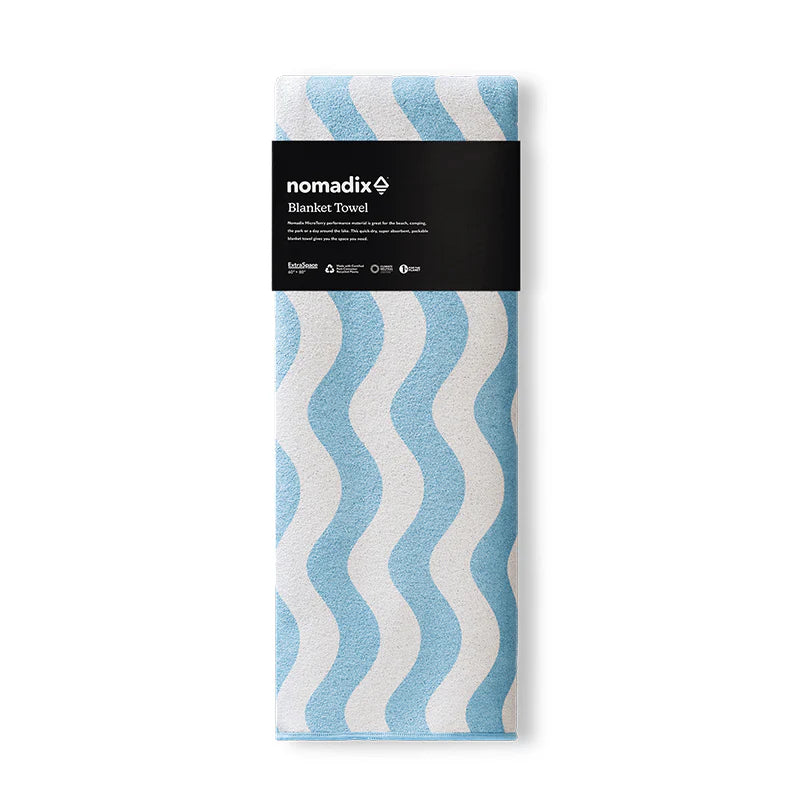 Nomadix Blanket Towel: Calm Seas Blue Sky 2