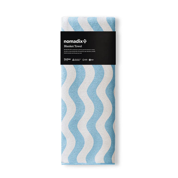 Nomadix Blanket Towel: Calm Seas Blue Sky 2