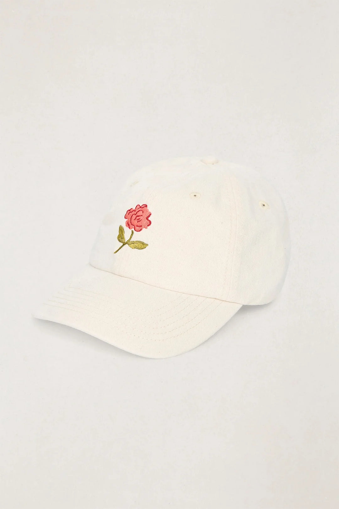 Rhythm Women’s Mila Floral Cap - Cream 1