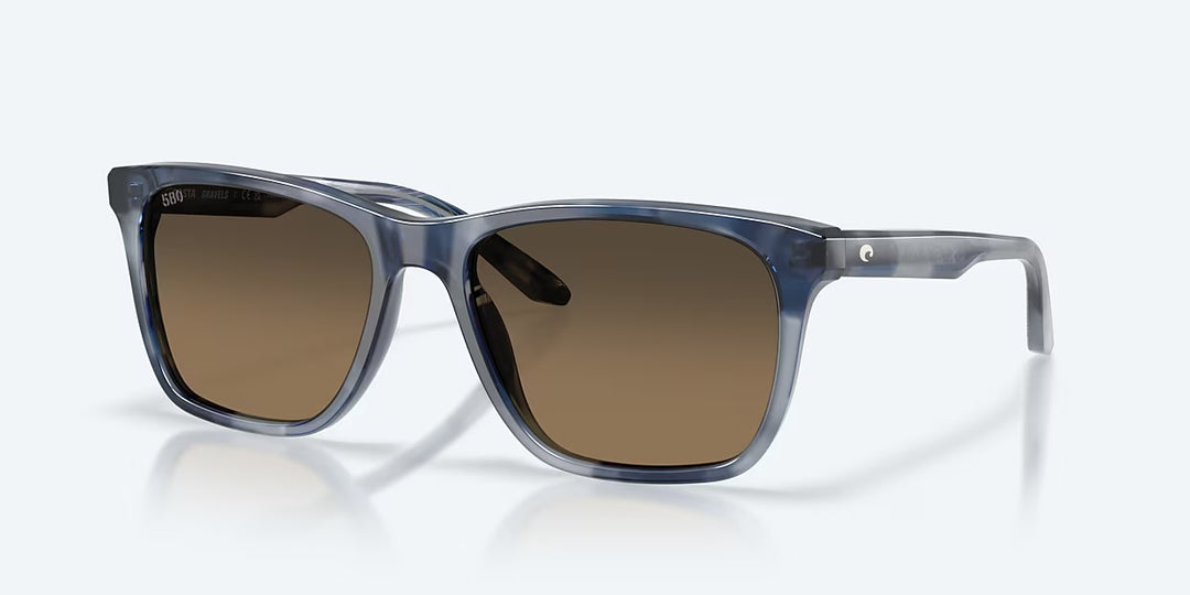 Costa Gravels 580G Sunglasses - Somos Blue Tortoise/Copper Gradient 