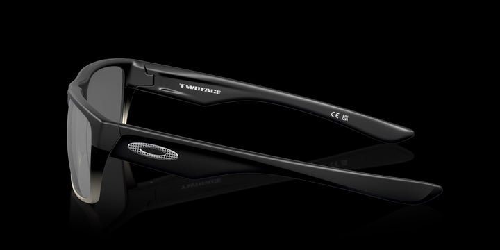 Oakley TwoFace Matte Black w Chrome Iridium 2