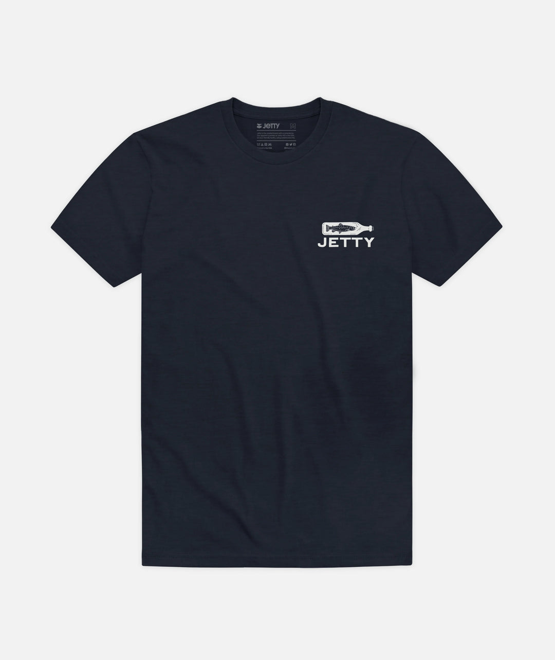 Jetty Men’s Bottle Service Tee - Navy 1