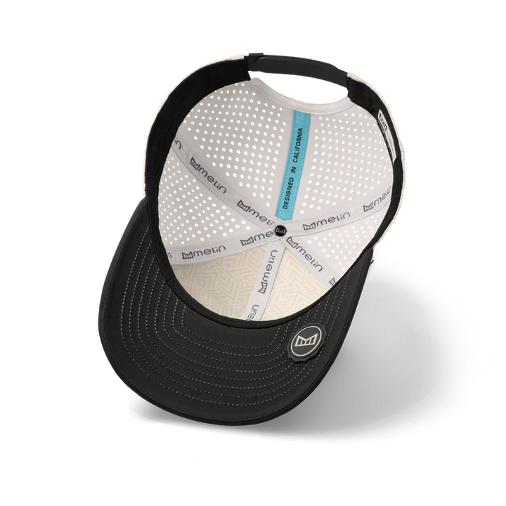 Melin Compass Hydro Performance Hat - Moonbeam/Pirate Black 4