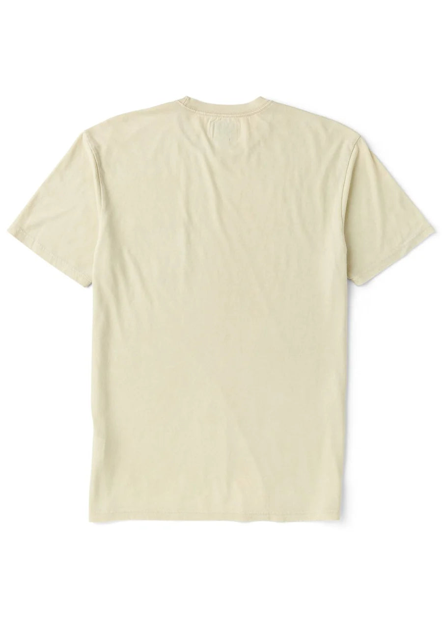 Vissla Men’s Solid Sets Cosmic Wash Pkt Tee- Dune 1