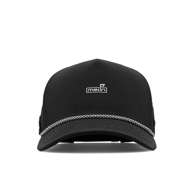 Melin Odysea Rope Links Hydro Performance Hat - Black 1