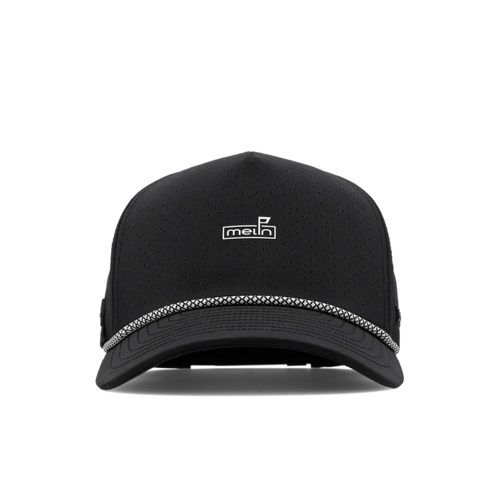 Melin Odysea Rope Links Hydro Performance Hat - Black 1