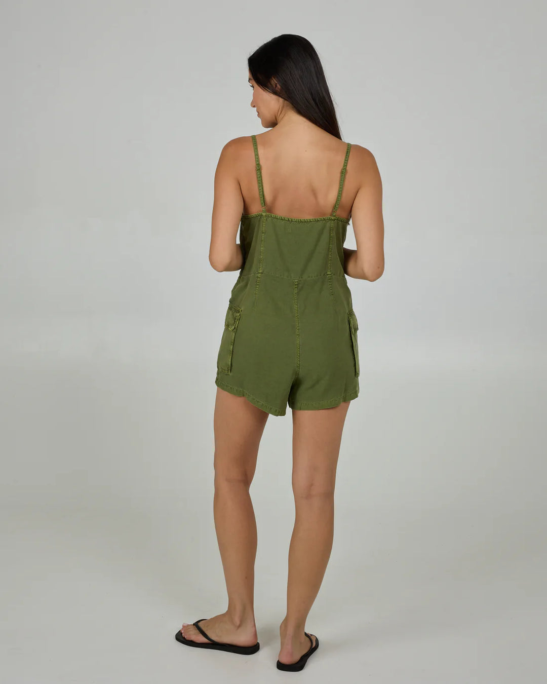 Salty Crew Women’s Drifter Romper - Fern 1