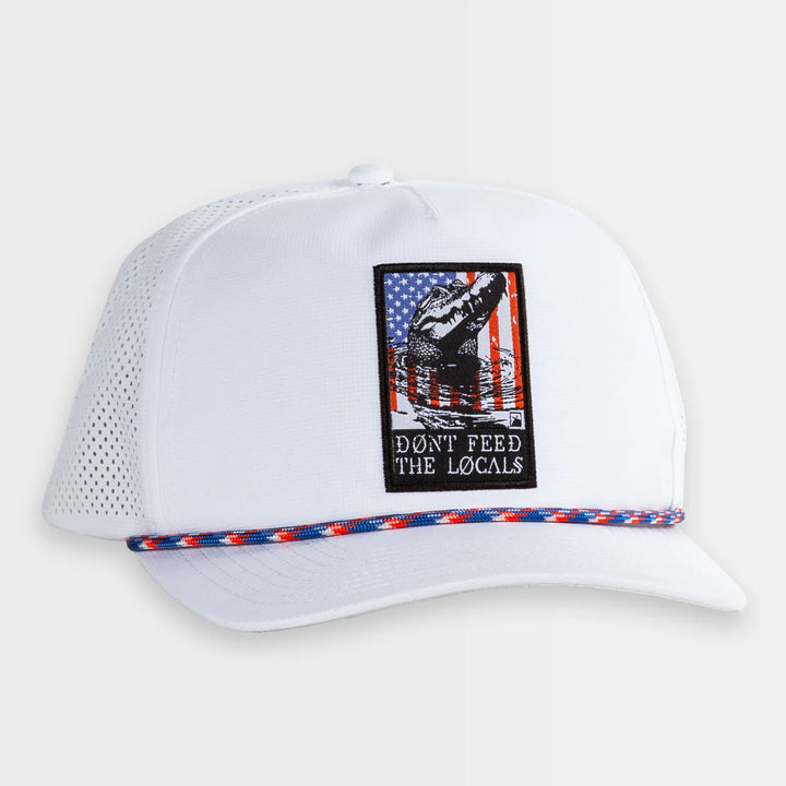 Flomotion DFTL USA Performance Hat - White 