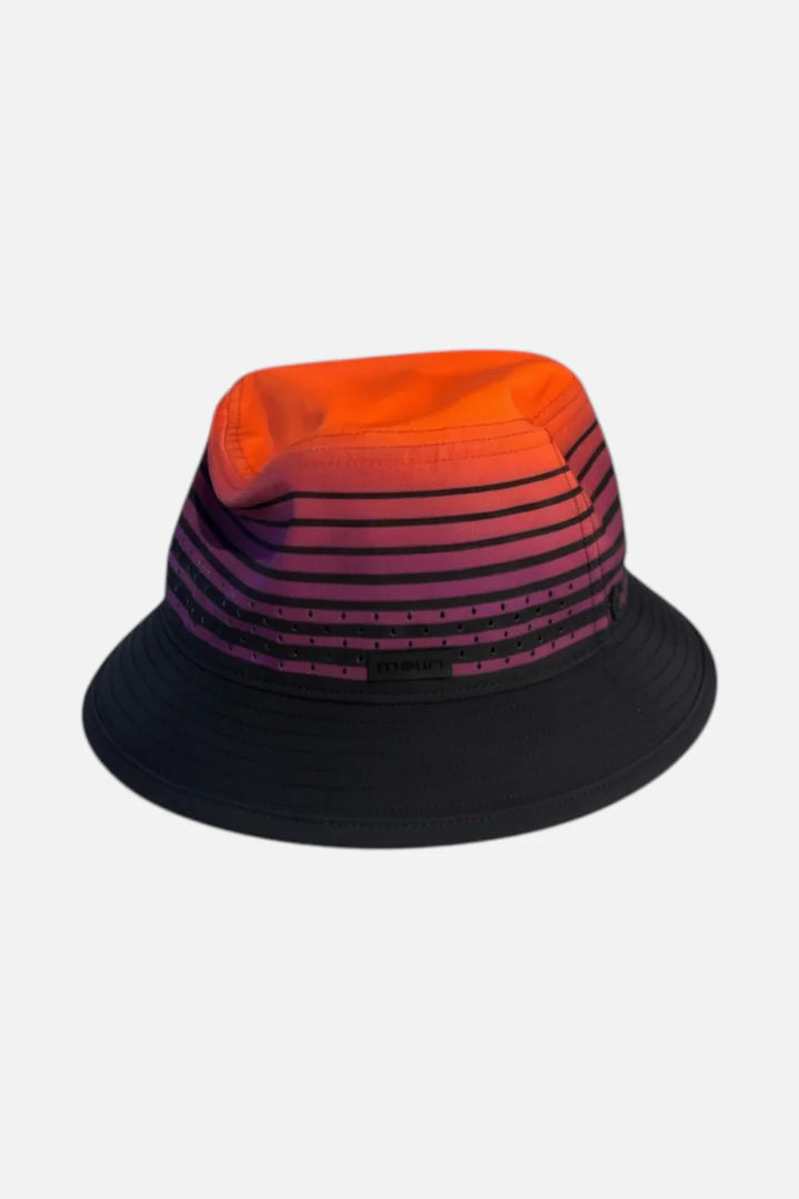 Melin Hydro bucket hat side view breathable summer beach and boating hat