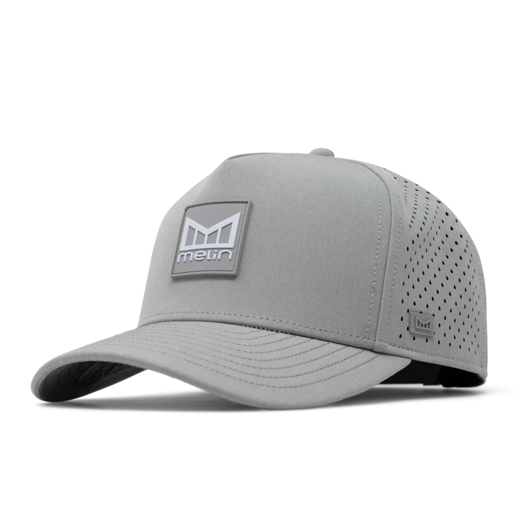 Melin Odysea Stacked Hydro Performance Hat - Heather Grey