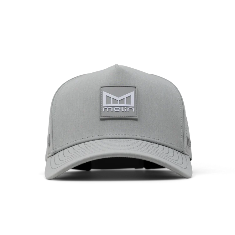 Melin Odysea Stacked Hydro Performance Hat - Heather Grey 1