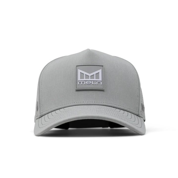 Melin Odysea Stacked Hydro Performance Hat - Heather Grey 1