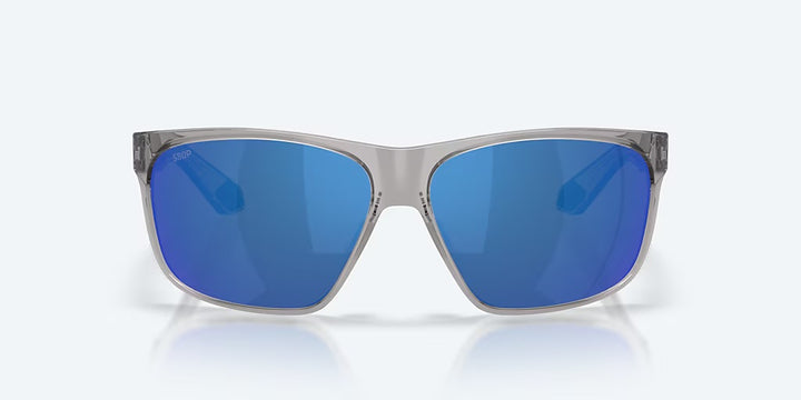 Costa Trades 580P Sunglasses - Gray Crystal/Blue Mirror 1