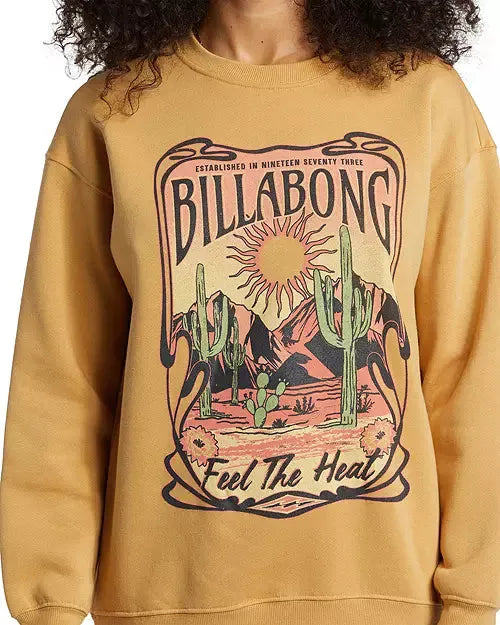 Billabong Women’s Desert Drifter Crew Sweatshirt