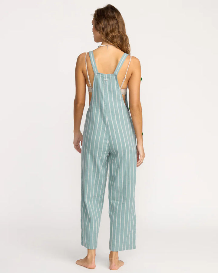 Billabong Women’s Pacific Time Jumpsuit - Blue Fog 2