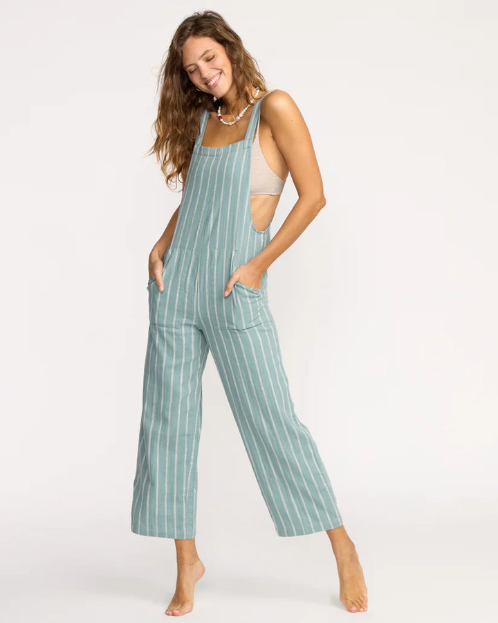 Billabong Women’s Pacific Time Jumpsuit - Blue Fog 4