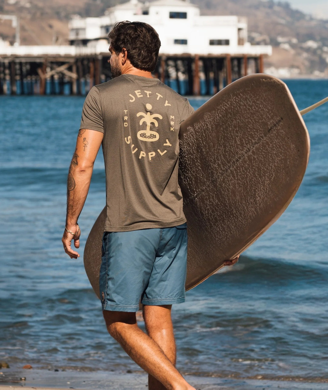 Jetty Men’s Nelson Classic Baggie Boardshort - Blue 4