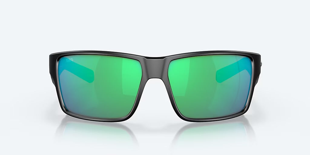 Costa Reefton Pro 580G Sunglasses - Black/Green Mirror 1