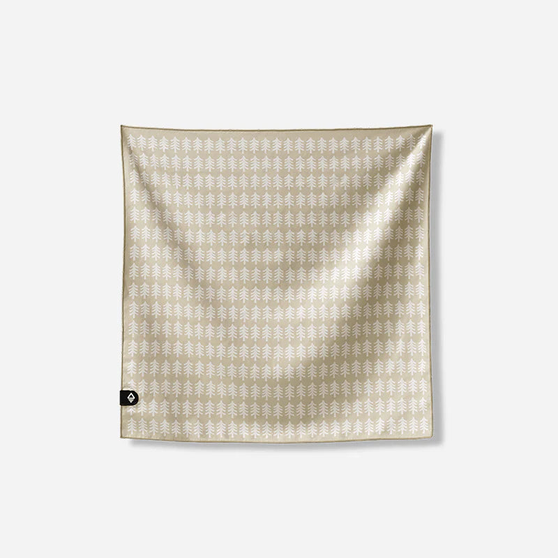 Nomadix Bandana Towel: Fresh Pines Sandy Beige