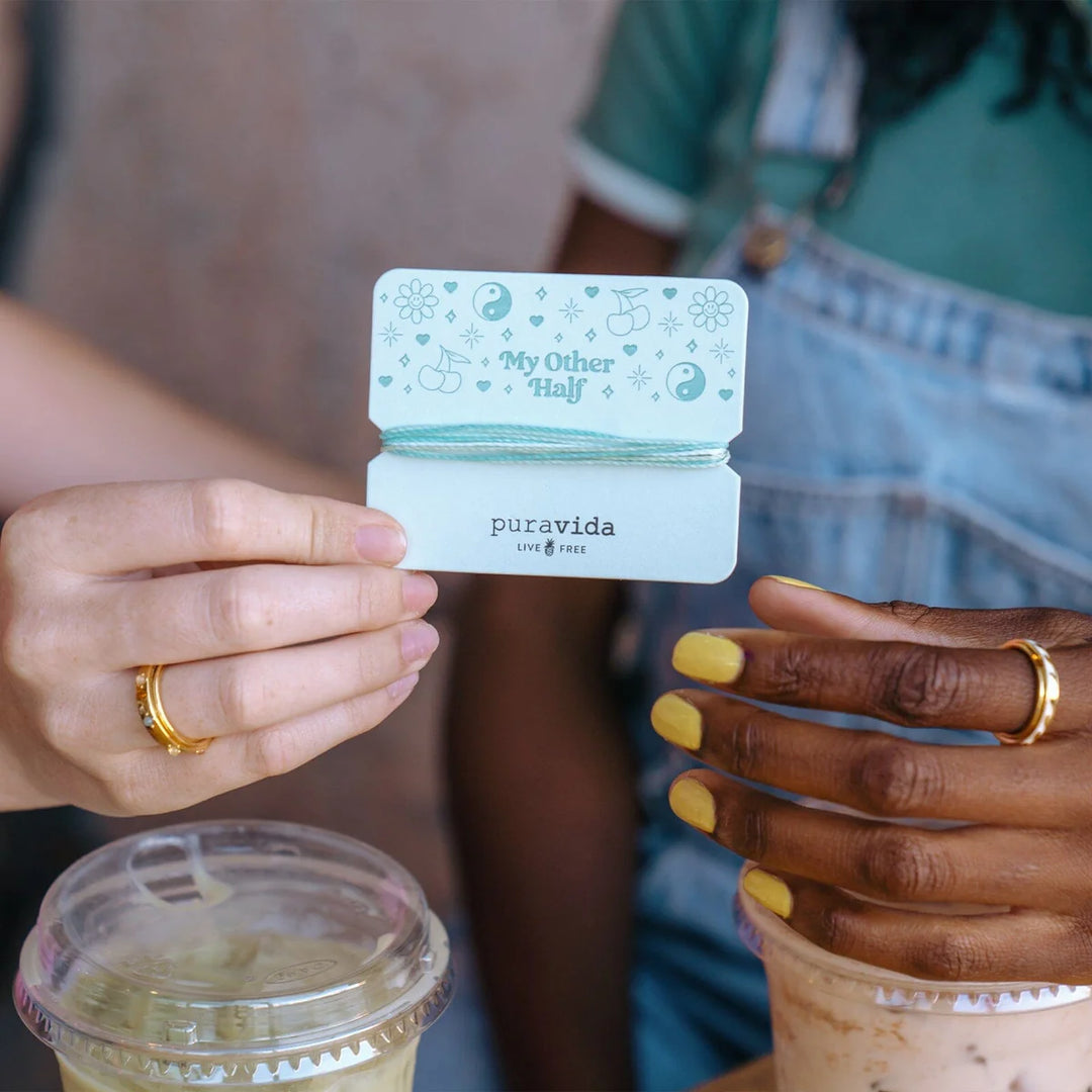 Pura Vida My Other Half Bracelet Card 4