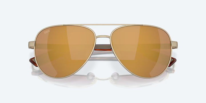 Costa Peli 580G Sunglasses - Brushed Gold/Gold Mirror 4