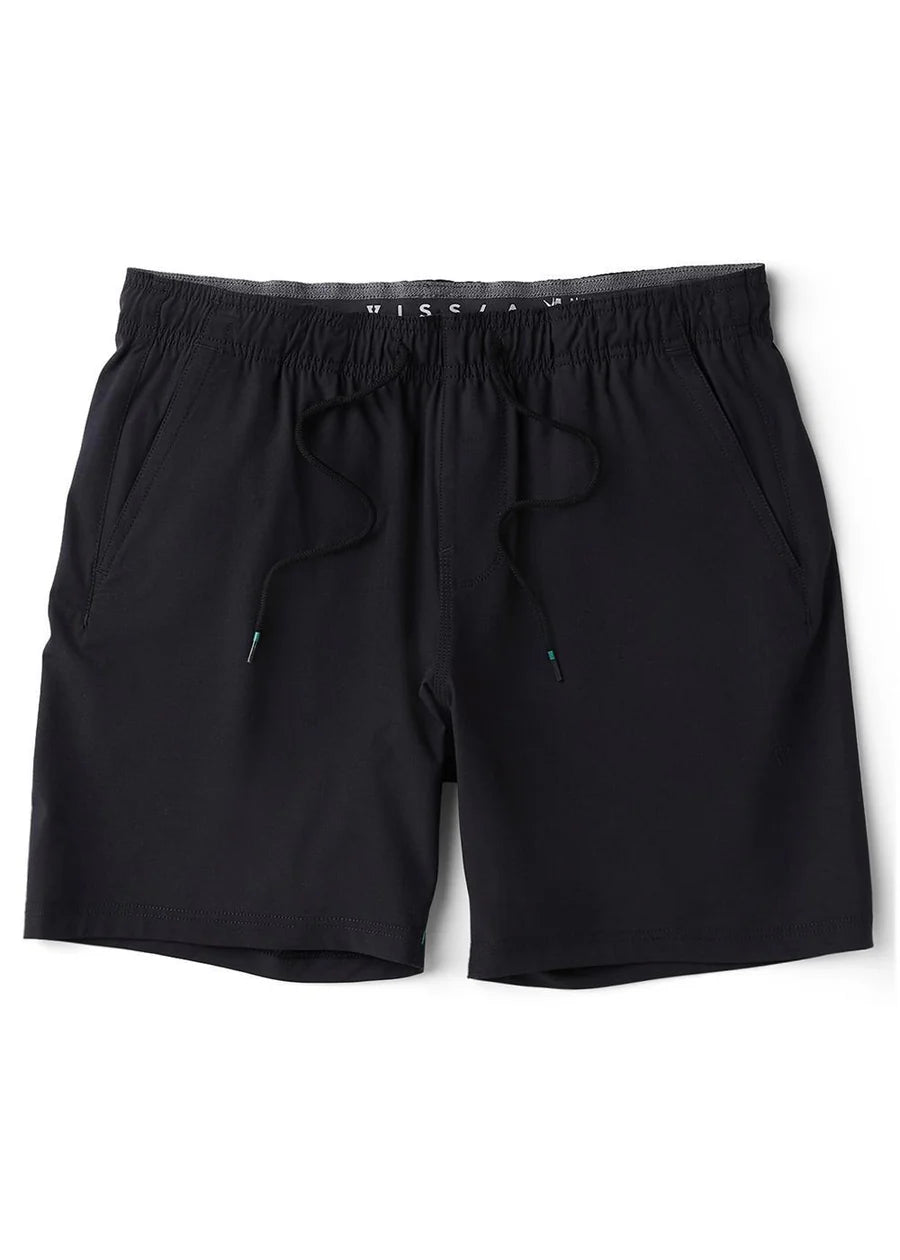 Vissla Men’s No See Ums 18” Hybrid Walkshort - Black