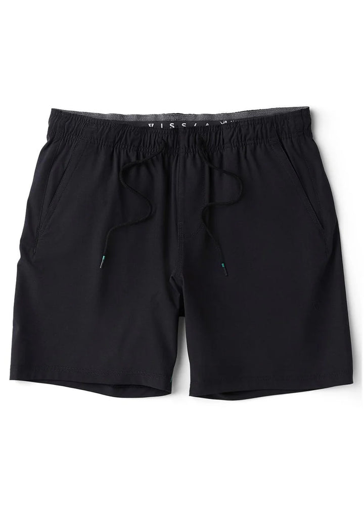 Vissla Men’s No See Ums 18” Hybrid Walkshort - Black