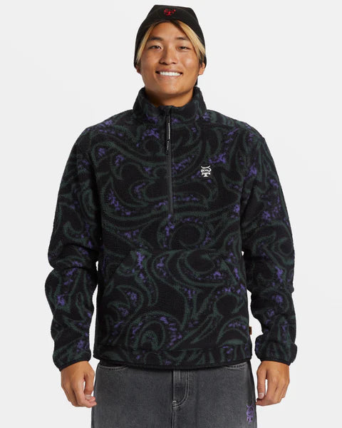 Quiksilver Men's Mercury Half-Zip Sweatshirt