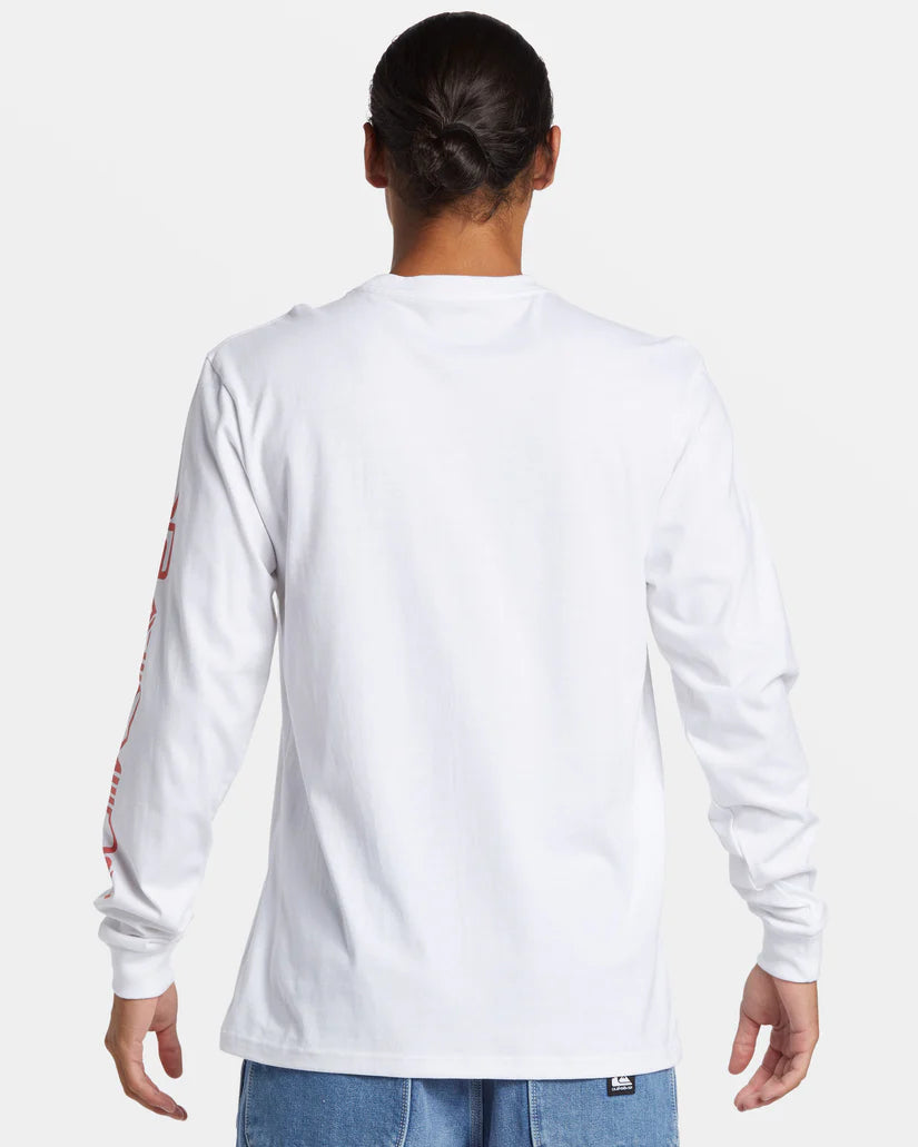 Quiksilver Men’s Comp Logo Long Sleeve Tee