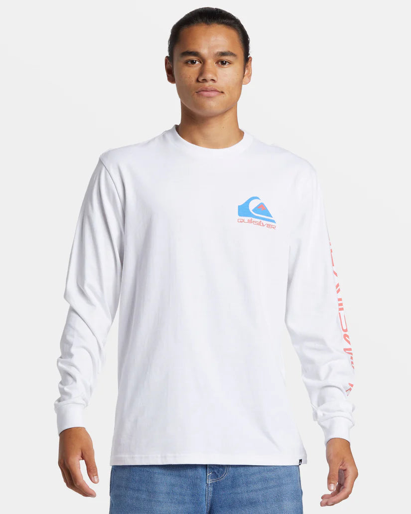 Quiksilver Men’s Comp Logo Long Sleeve Tee