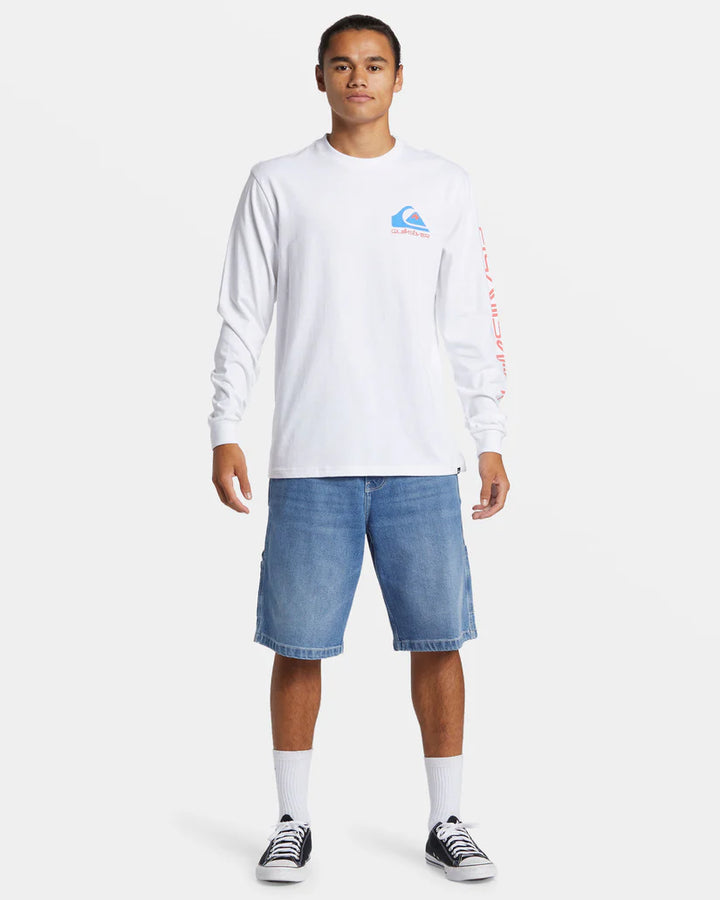 Quiksilver Men’s Comp Logo Long Sleeve Tee