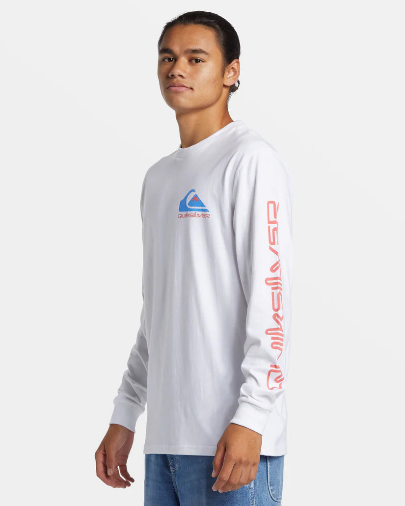 Quiksilver Men’s Comp Logo Long Sleeve Tee