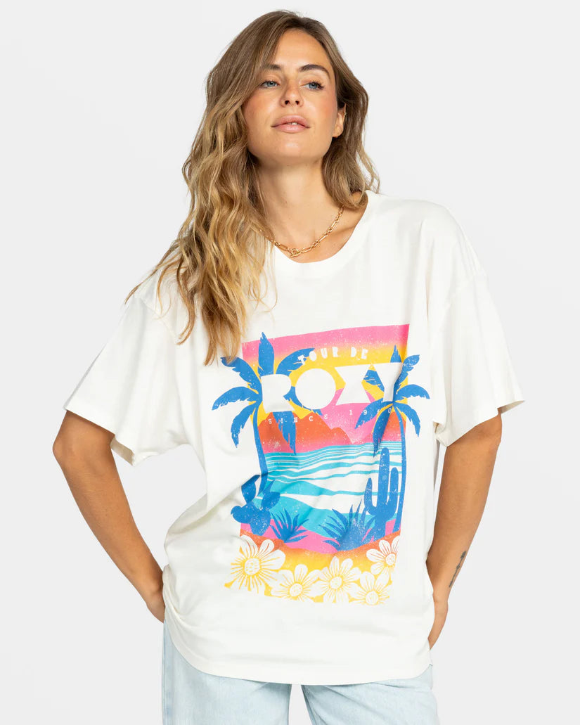 Roxy Women's Tour De Roxy Oversized Tee