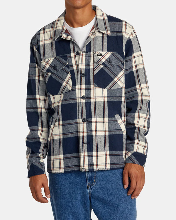 RVCA Men’s Flight Risk Shirt Jacket