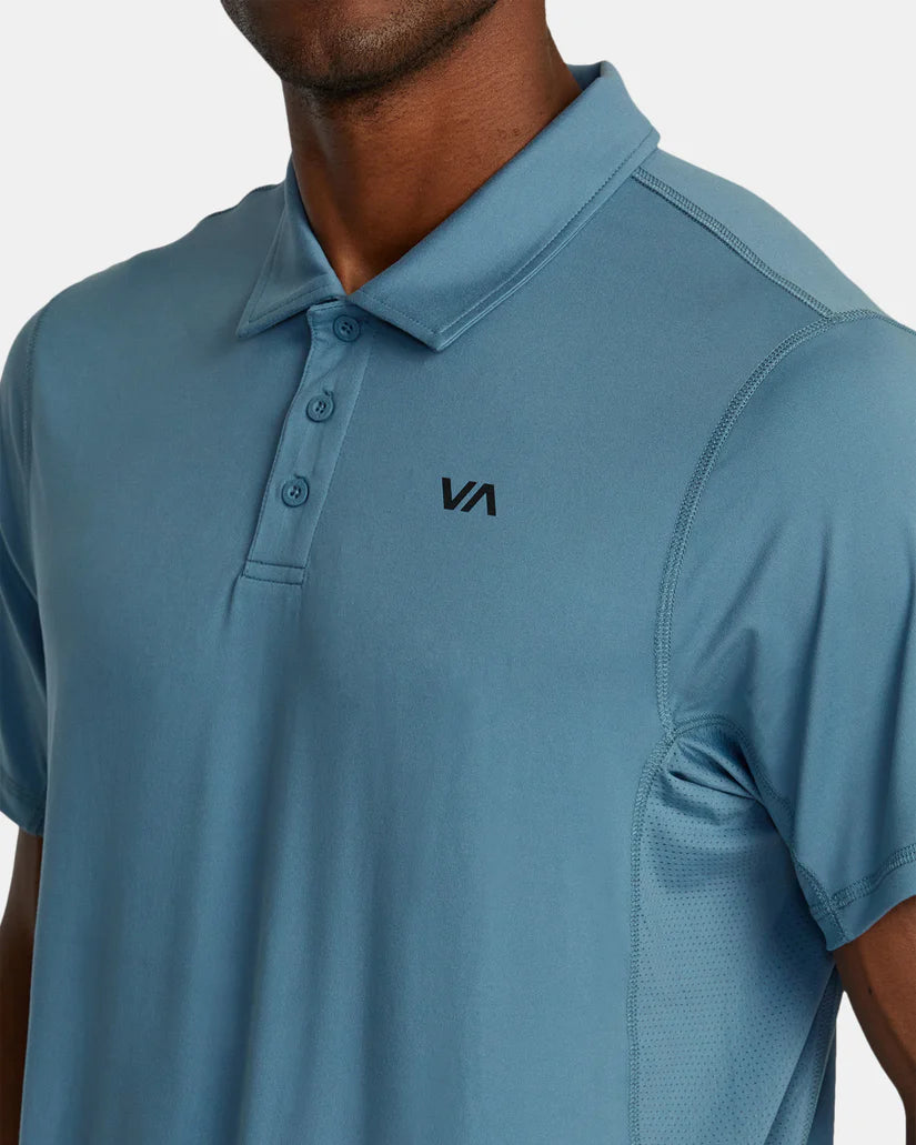 RVCA Men's Sport Vent Technical Polo